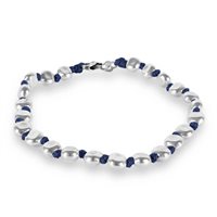 Armband Spadarella Spadini in Silber SPBR275-17.5 BLU NOTTE